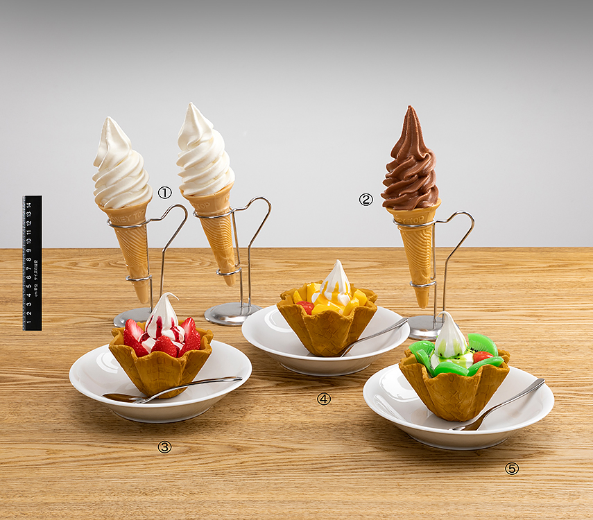 79％以上節約 ソフトクリーム 食品サンプル ５本セット asakusa.sub.jp