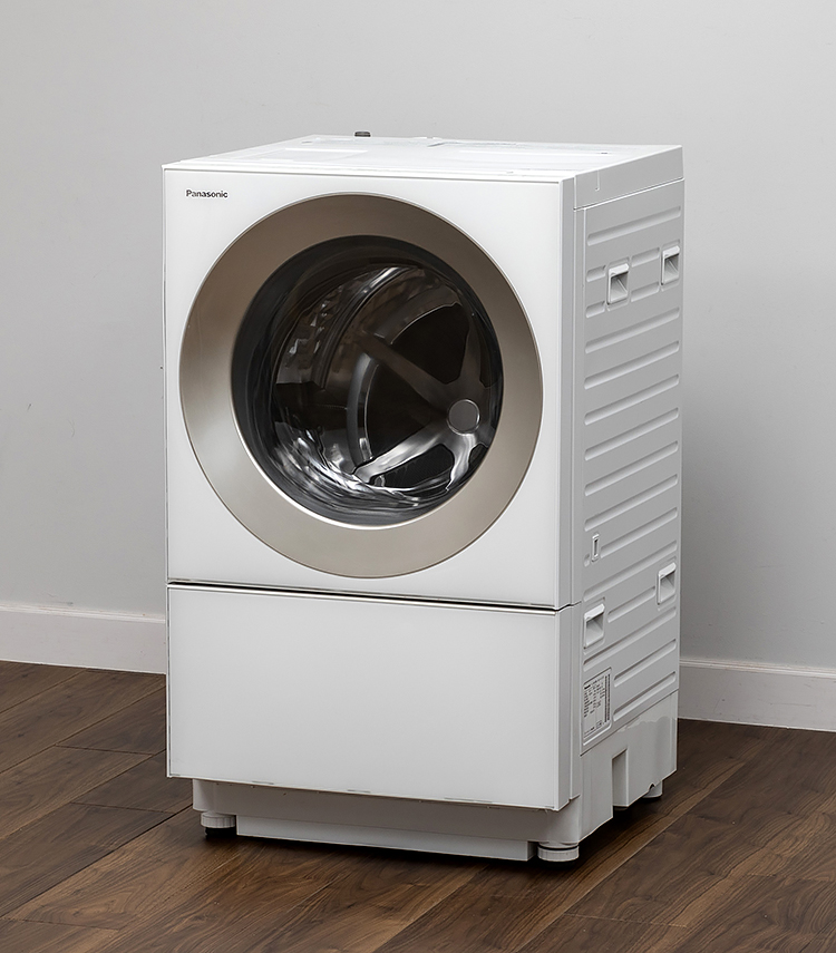 洗濯機 ドラム式キューブル (白・パナソニック) 10kg / マイハウスレンタル